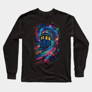 Dr Who Wibbly Wobbly Timey Wimey Long Sleeve T-Shirt